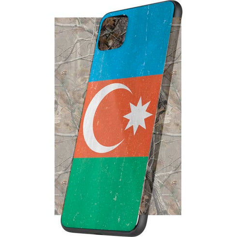 Azerbaijan Flag Distressed Google Pixel 4 XL Skin